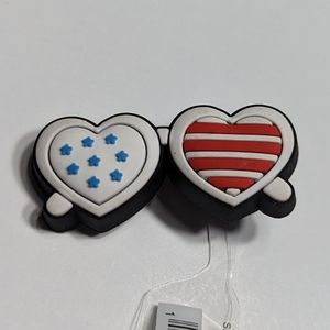Jibbitz Crocs Charms 4th of July Sunglasses